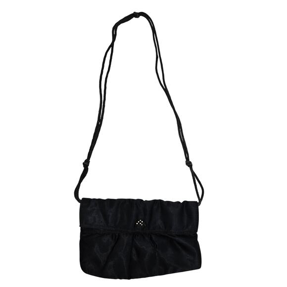 Vintage 90s Pacific Connections Black Purse - Picture 1 of 7